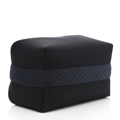 Hermes Canvas Small Bride-A-Brac Pouch Black Bleu Nuit 5 of 7