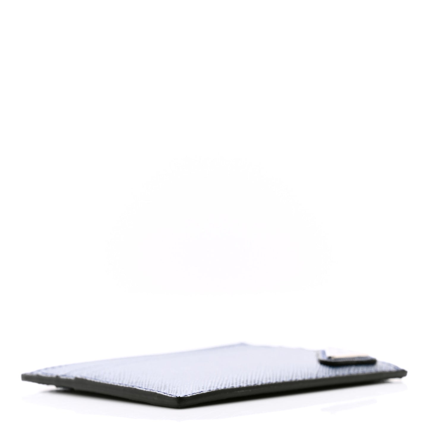 Saffiano Card Case Blue