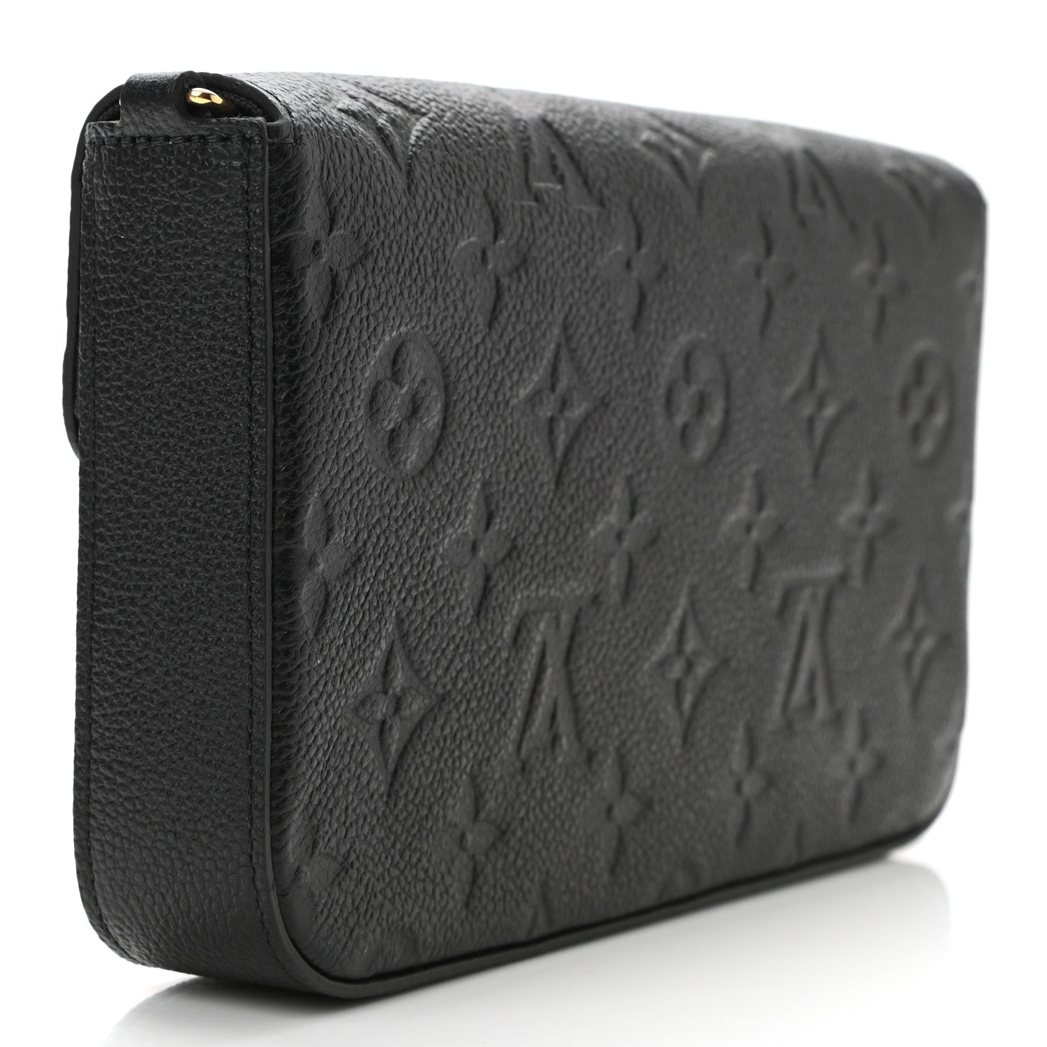 Louis Vuitton Empreinte Pochette Felicie Chain Wallet Black 4 of 11