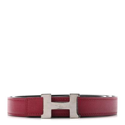 Hermes Swift 24mm Constance H Belt 95 Rubis Chocolate 1 of 12