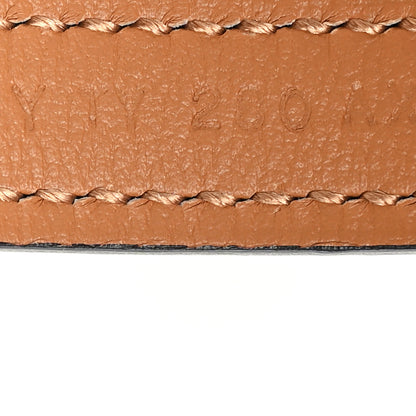 Hermes Epsom 15mm Pop H Belt 80  Orange Poppy 3 of 6