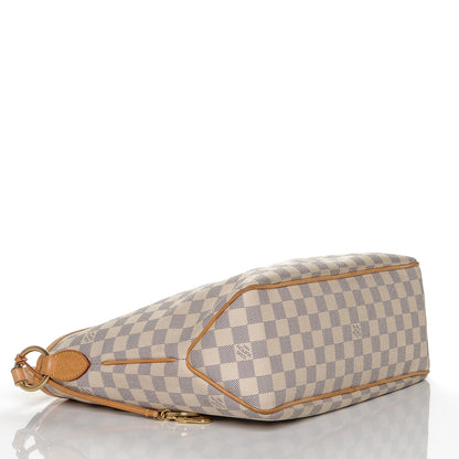 Louis Vuitton Damier Azur Delightful PM Rose Ballerine 4 of 11