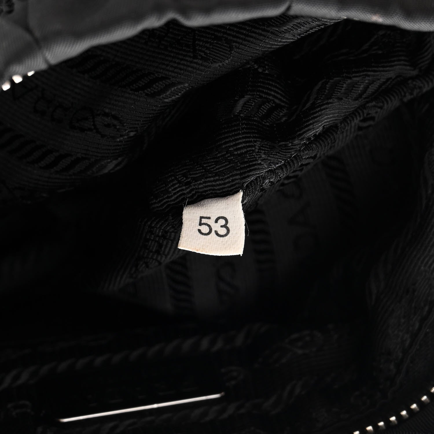 Prada Tessuto Nylon Gaufre Pochette Black 7 of 16