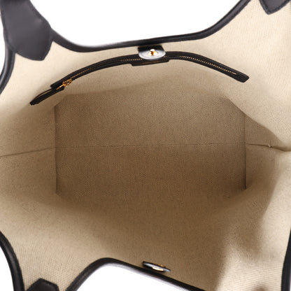 Versace Canvas Calfskin La Medusa Tote Bag Beige 4 of 9