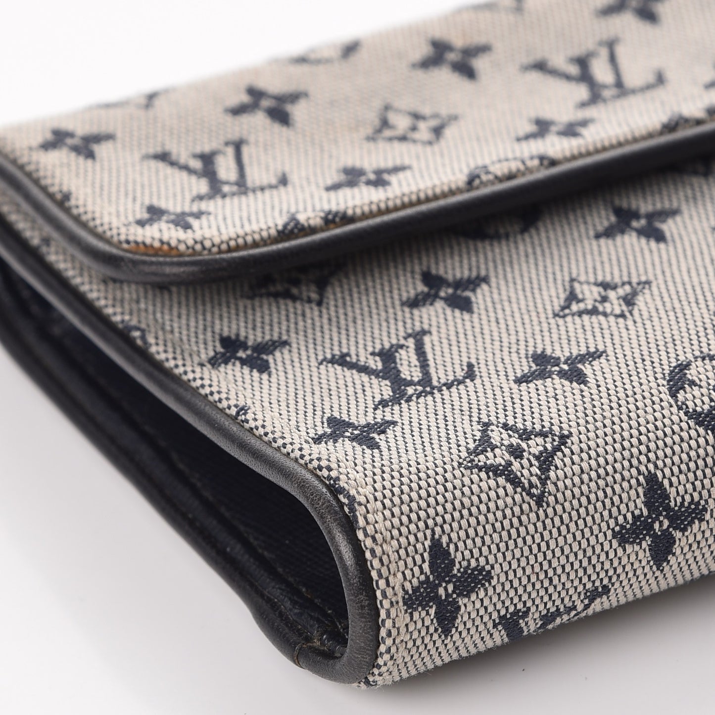 Mini Monogram Porte Tresor International Wallet Blue