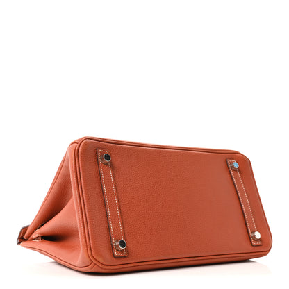 Hermes Vache Liegee Birkin 30 Brique 4 of 10