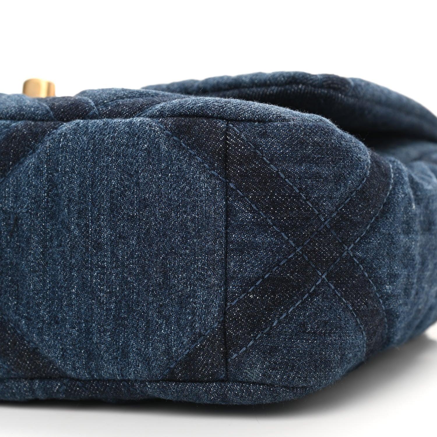 Chanel Denim Quilted Medium Chanel 19 Flap Blue 10 of 10