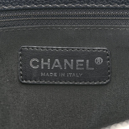 Chanel Caviar Quilted Grand Shopping Tote GST Black 6 of 12