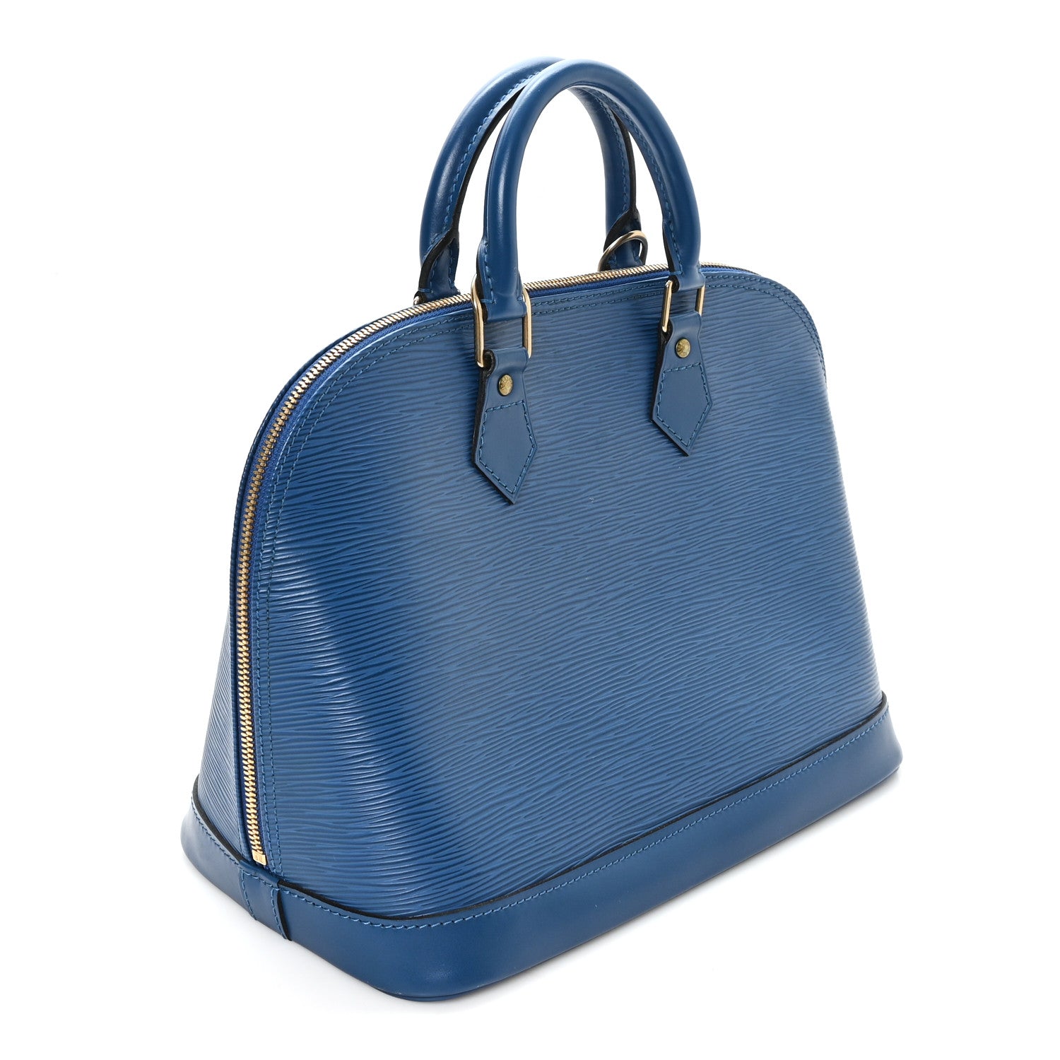 Louis Vuitton Epi Alma PM  Indigo 3 of 10