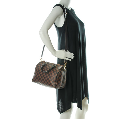 Louis Vuitton Damier Ebene Speedy Bandouliere 25 2 of 8