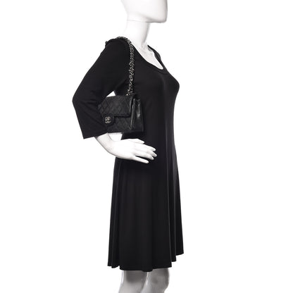 Chanel Caviar Quilted Small Double Flap Black 2 of 10