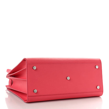 Saint Laurent Grained Calfskin Small Sac De Jour Rose Clair 5 of 10