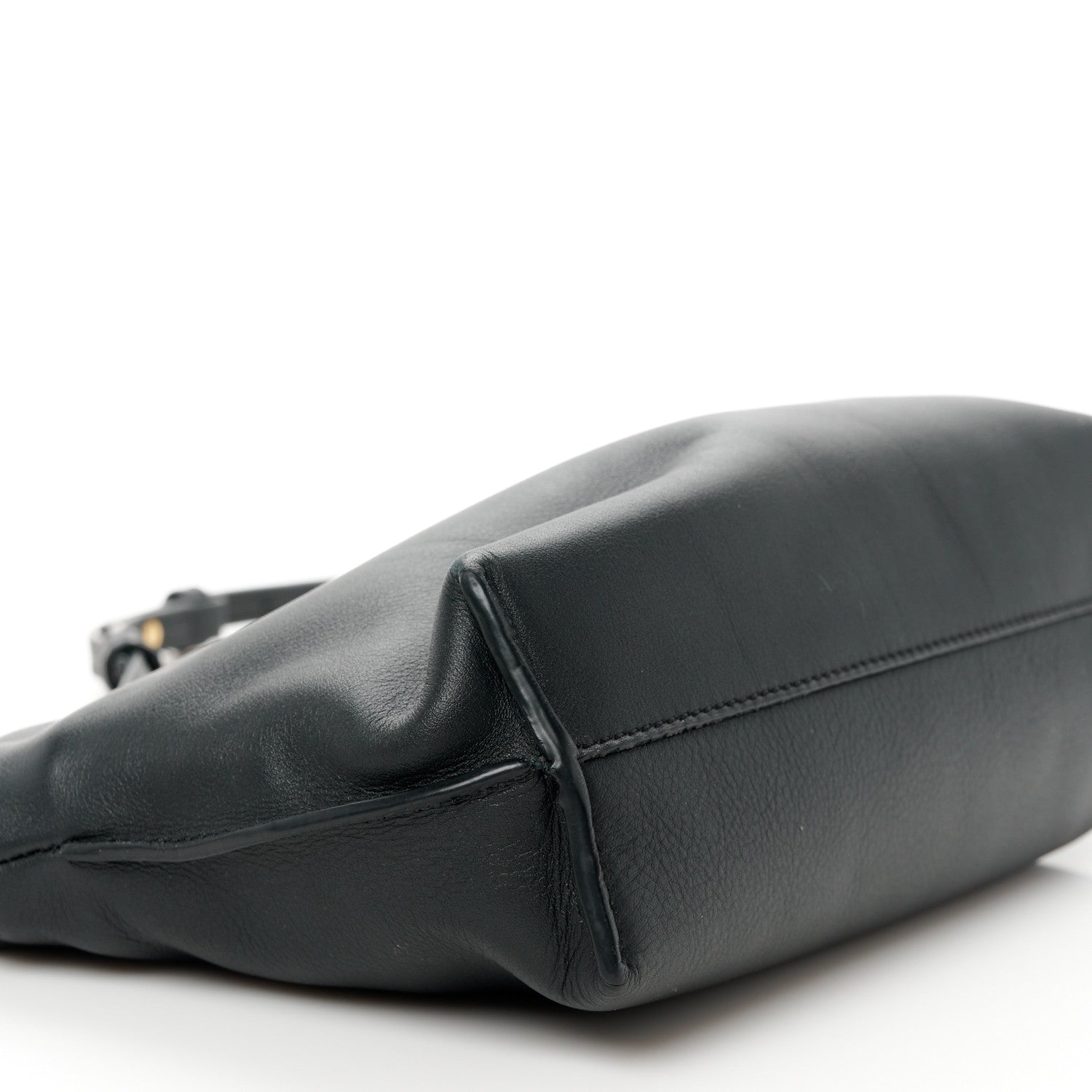 Loewe Calfskin Mini Flamenco Knot Clutch Black 11 of 12