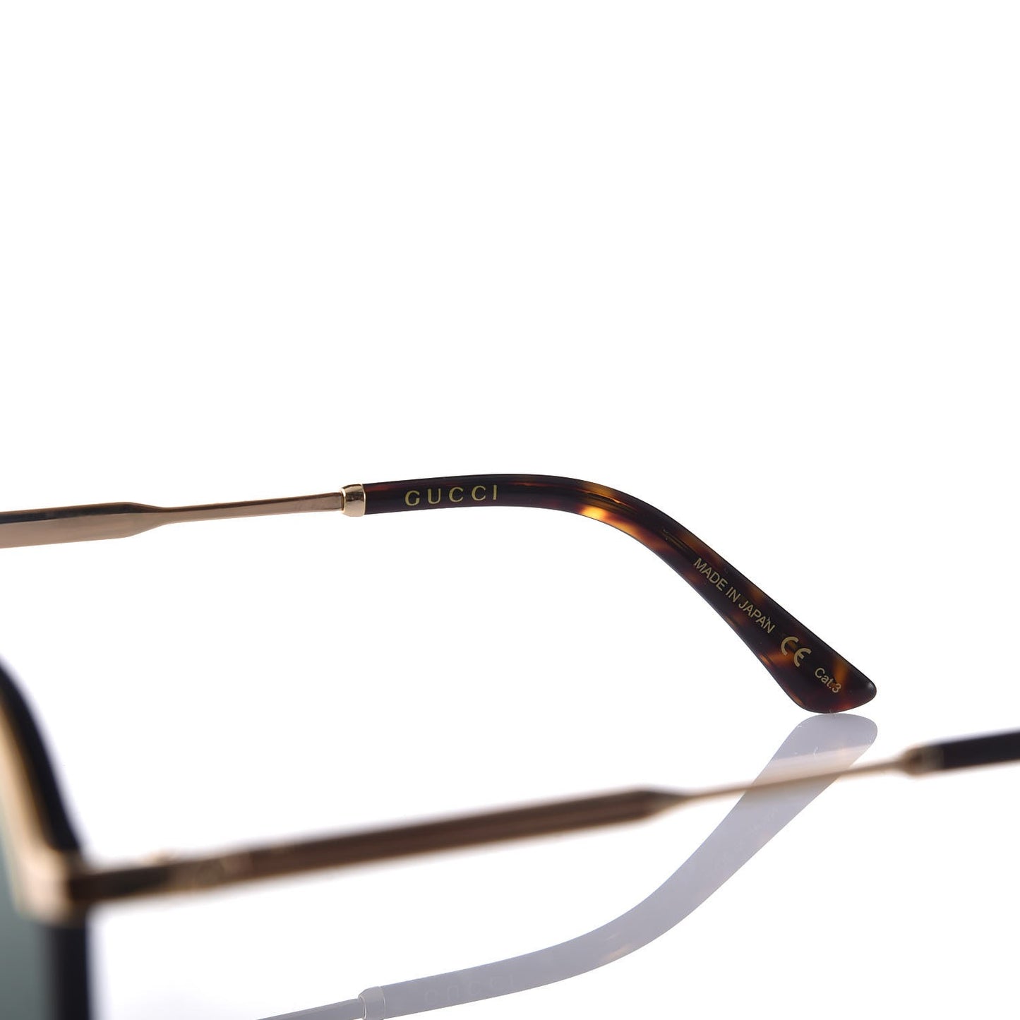 Squared Aviator GG Sunglasses GG0200S Black