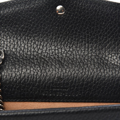Gucci Calfskin Super Mini Dionysus Shoulder Bag Black 6 of 11