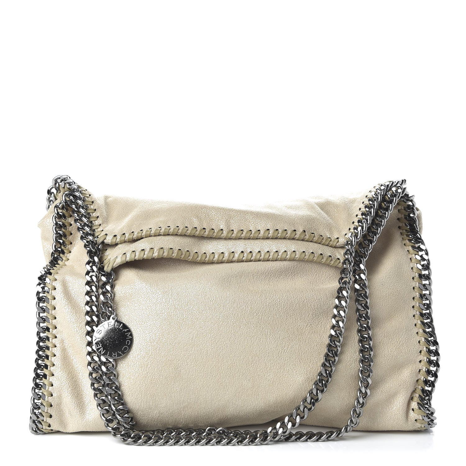 Stella McCartney Shaggy Deer Small Falabella Tote Beige 1 of 9