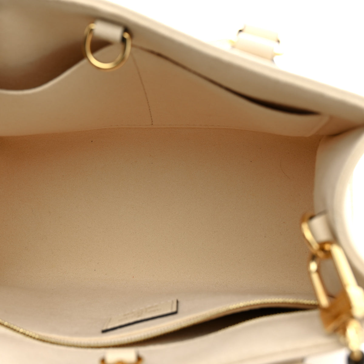 Louis Vuitton Empreinte Monogram Giant Onthego PM Creme Bois De Rose 5 of 10