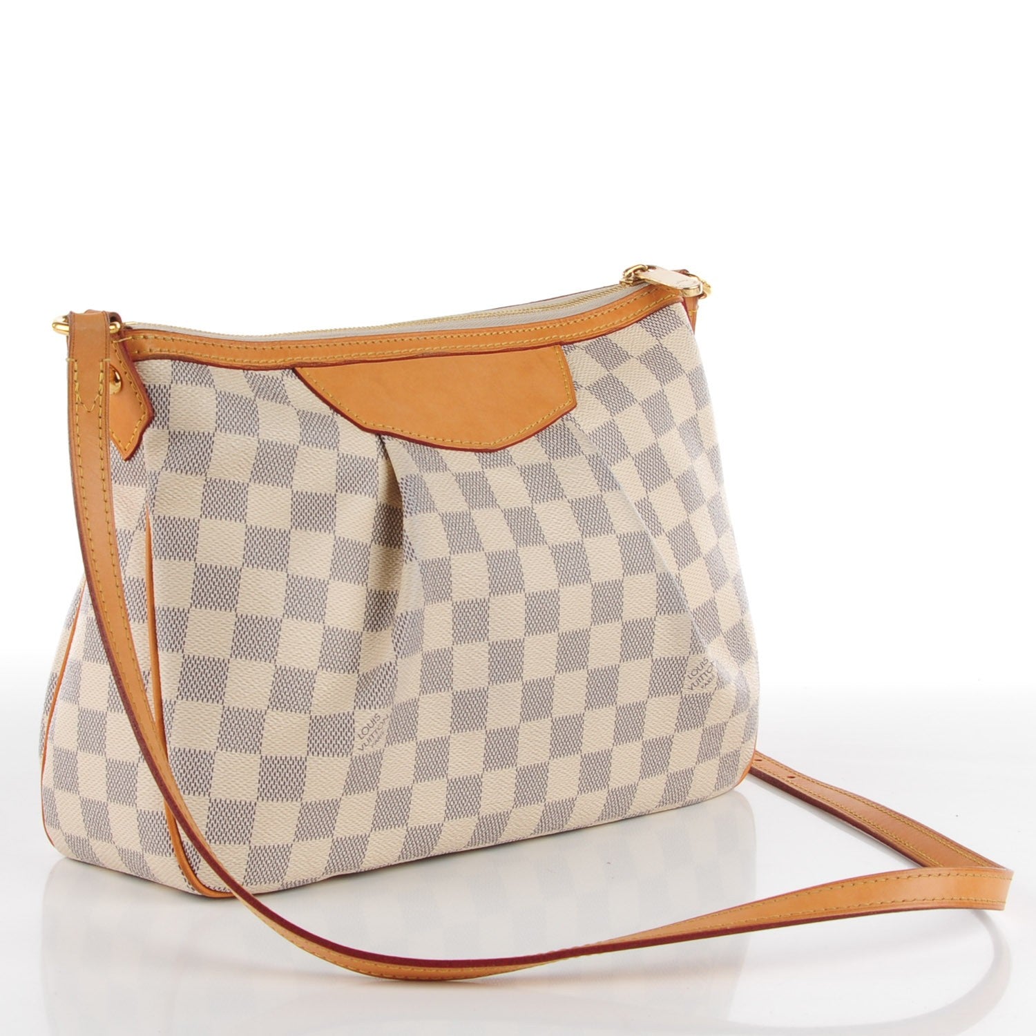 Louis Vuitton Damier Azur Siracusa PM 3 of 8
