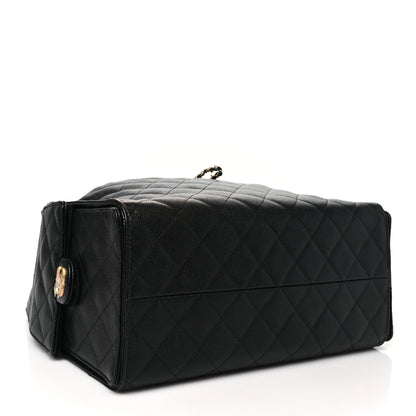 Chanel Caviar Quilted Medium Chanel 25 Handbag Black 5 of 11