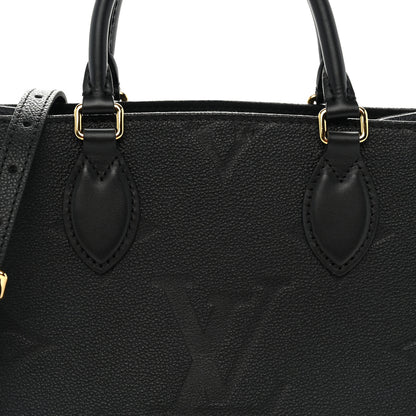 Louis Vuitton Empreinte Monogram Giant Onthego PM Black 7 of 9