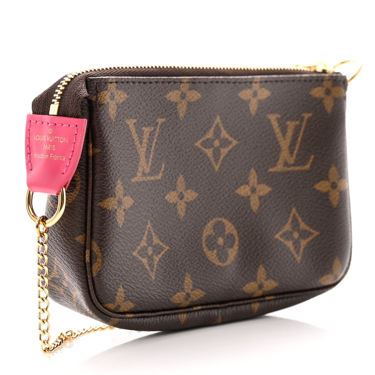 Monogram 2020 Christmas Animation Roller Coaster Mini Pochette Accessories Pivoine