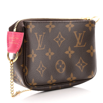 Louis Vuitton Monogram 2020 Christmas Animation Roller Coaster Mini Pochette Accessories Pivoine 3 of 7