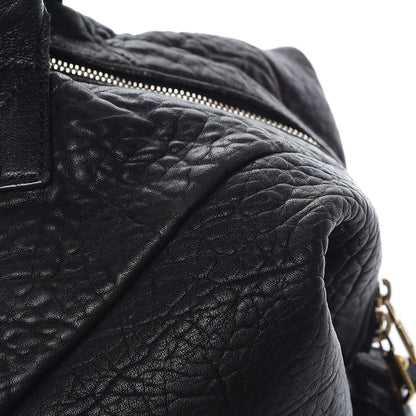 Saint Laurent Pebbled Lambskin Medium Easy Sac Black 15 of 21