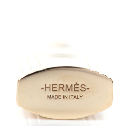 Hermes Permabrass Mini Loop Charms Cadenas Scarf Ring Gold 3 of 4