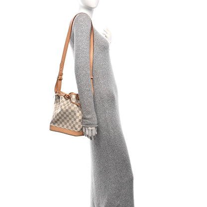 Louis Vuitton Damier Azur Noe BB 2 of 10