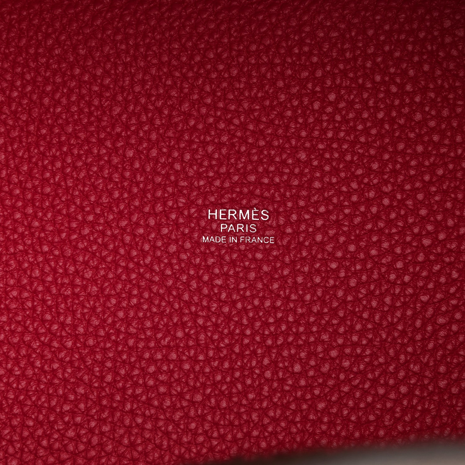 Hermes Taurillon Clemence Casaque Picotin Lock 18 PM Rouge Sellier Framboise 6 of 10