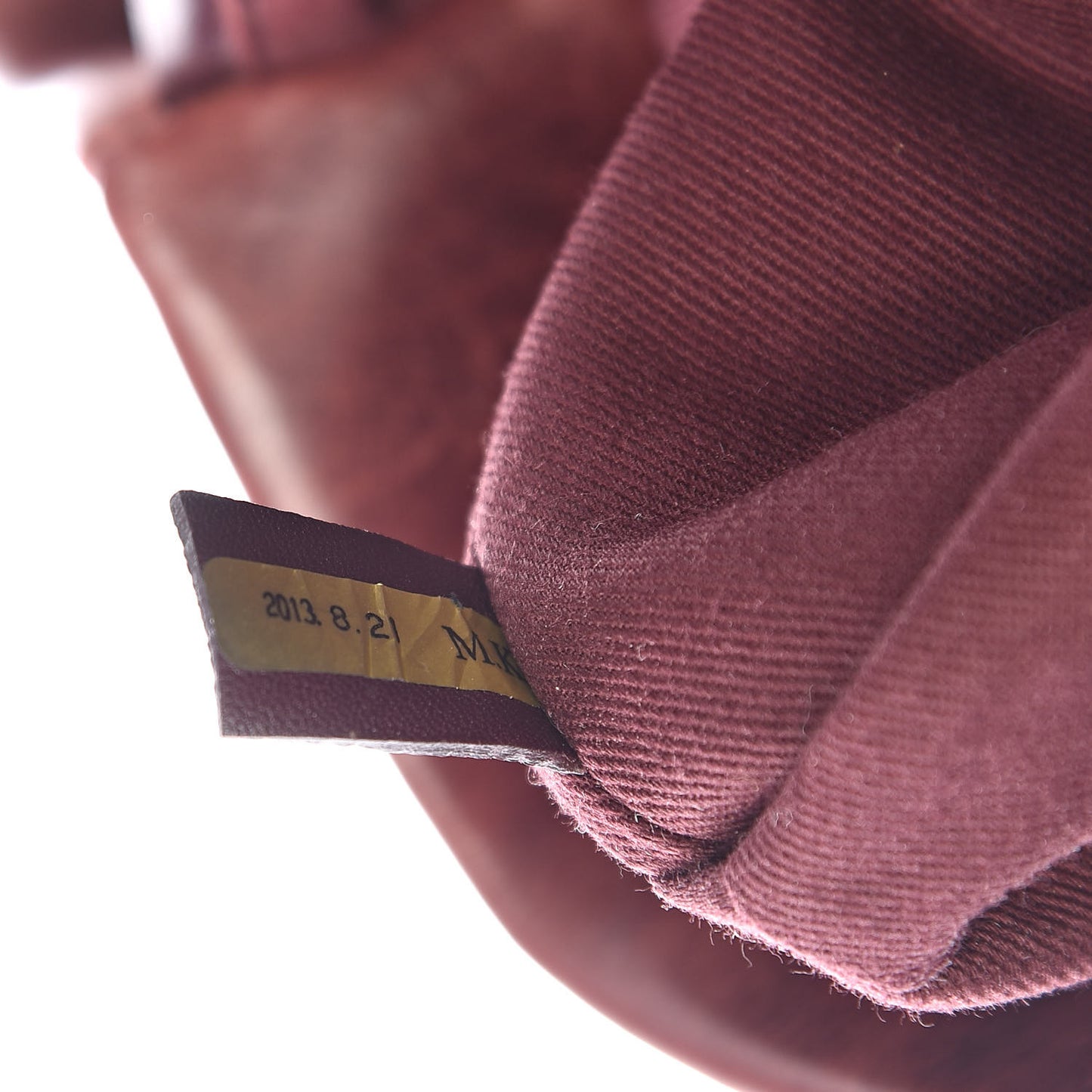 Calfskin Quilted Medium Soft Elegance Tote Burgundy