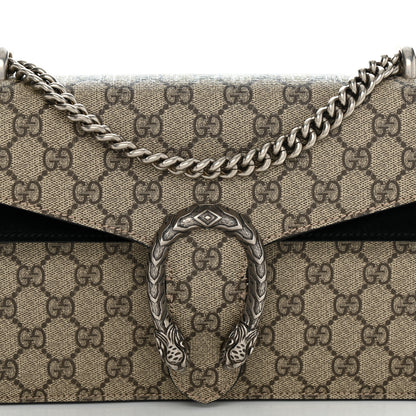 Gucci GG Supreme Monogram Small Dionysus Shoulder Bag Black 8 of 13