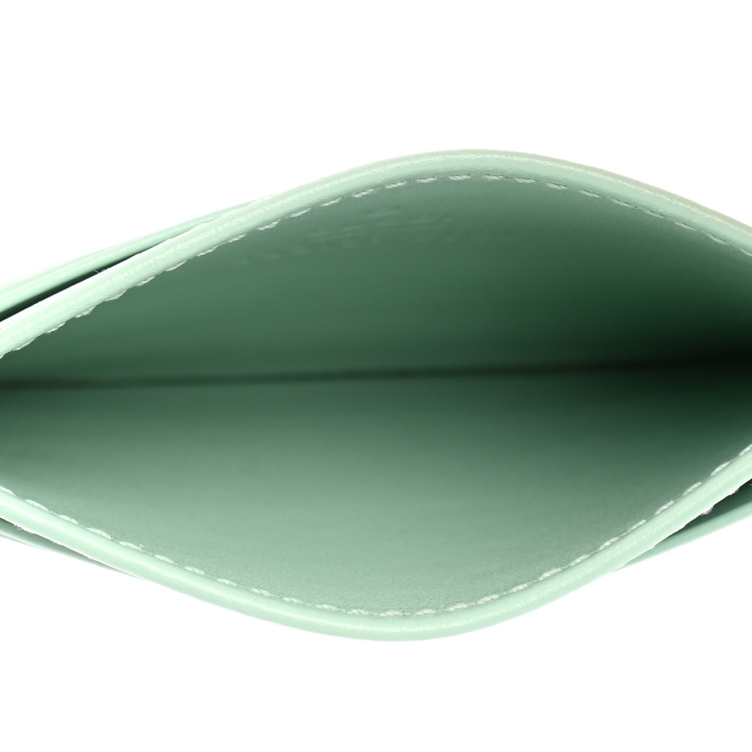 Gucci Calfskin Matelasse GG Marmont Card Holder Water Green 5 of 7