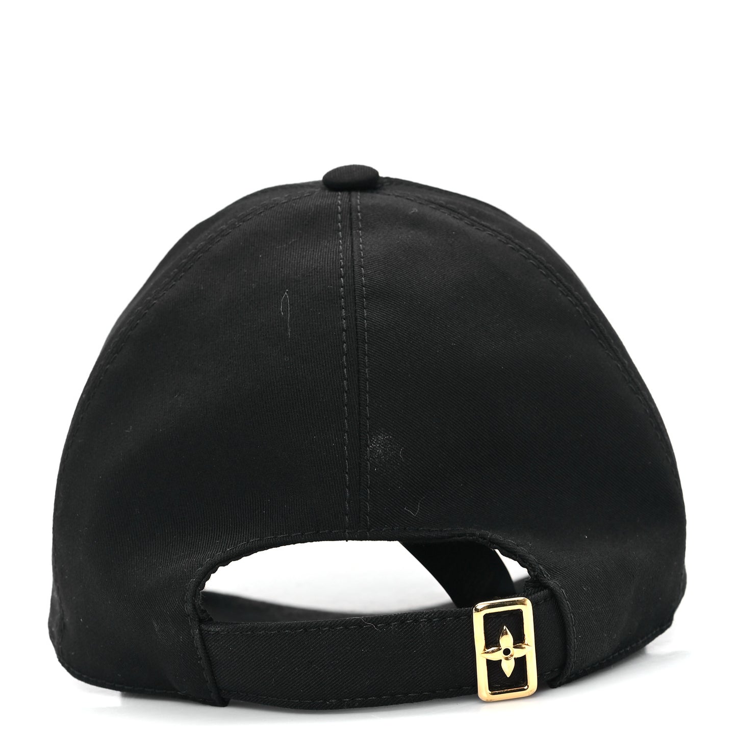 Cotton LV signature Cap  Black