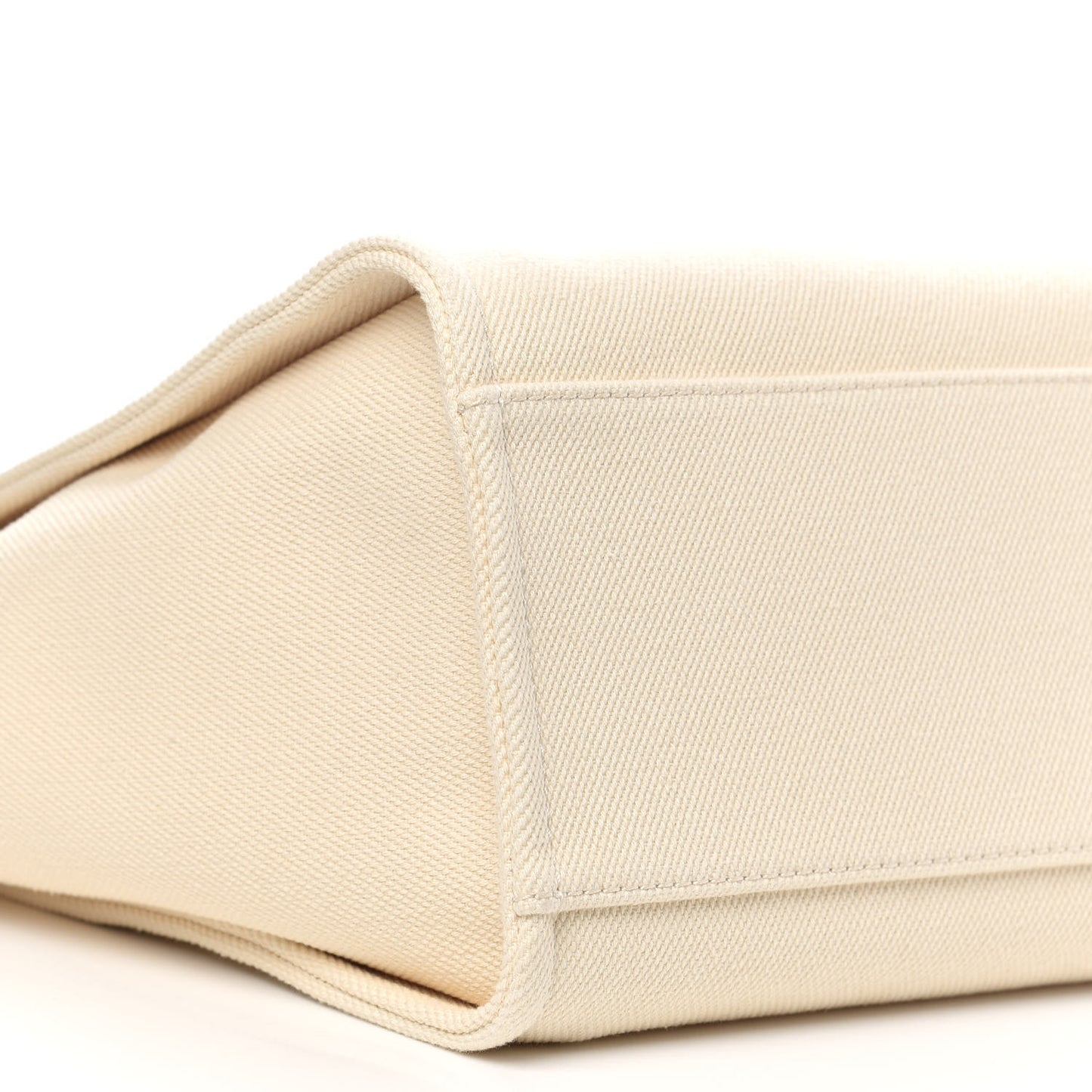 Canvas Pearl Medium Deauville Tote Ecru Beige