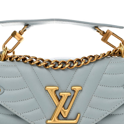 Louis Vuitton Calfskin New Wave Chain PM Porcelain Blue 5 of 11