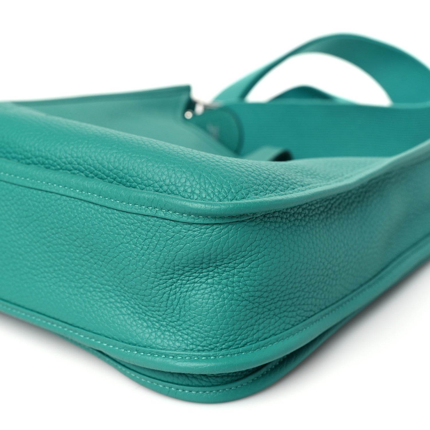 Hermes Taurillon Clemence Evelyne III PM Vert Jade 10 of 10
