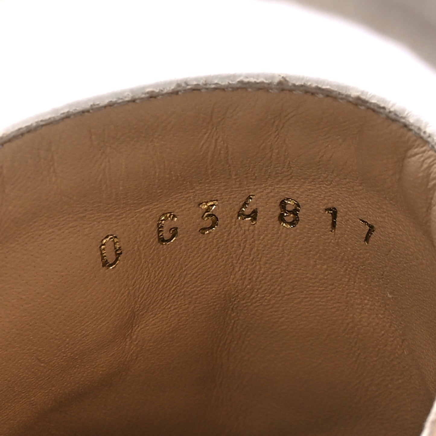 Canvas Lambskin CC Slingback Espadrilles 35 Beige White