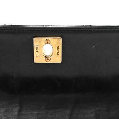 Chanel Lambskin Quilted Mini Rectangular Flap Black 12 of 15