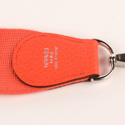 Hermes Taurillon Clemence Evelyne III PM Orange Poppy 9 of 17