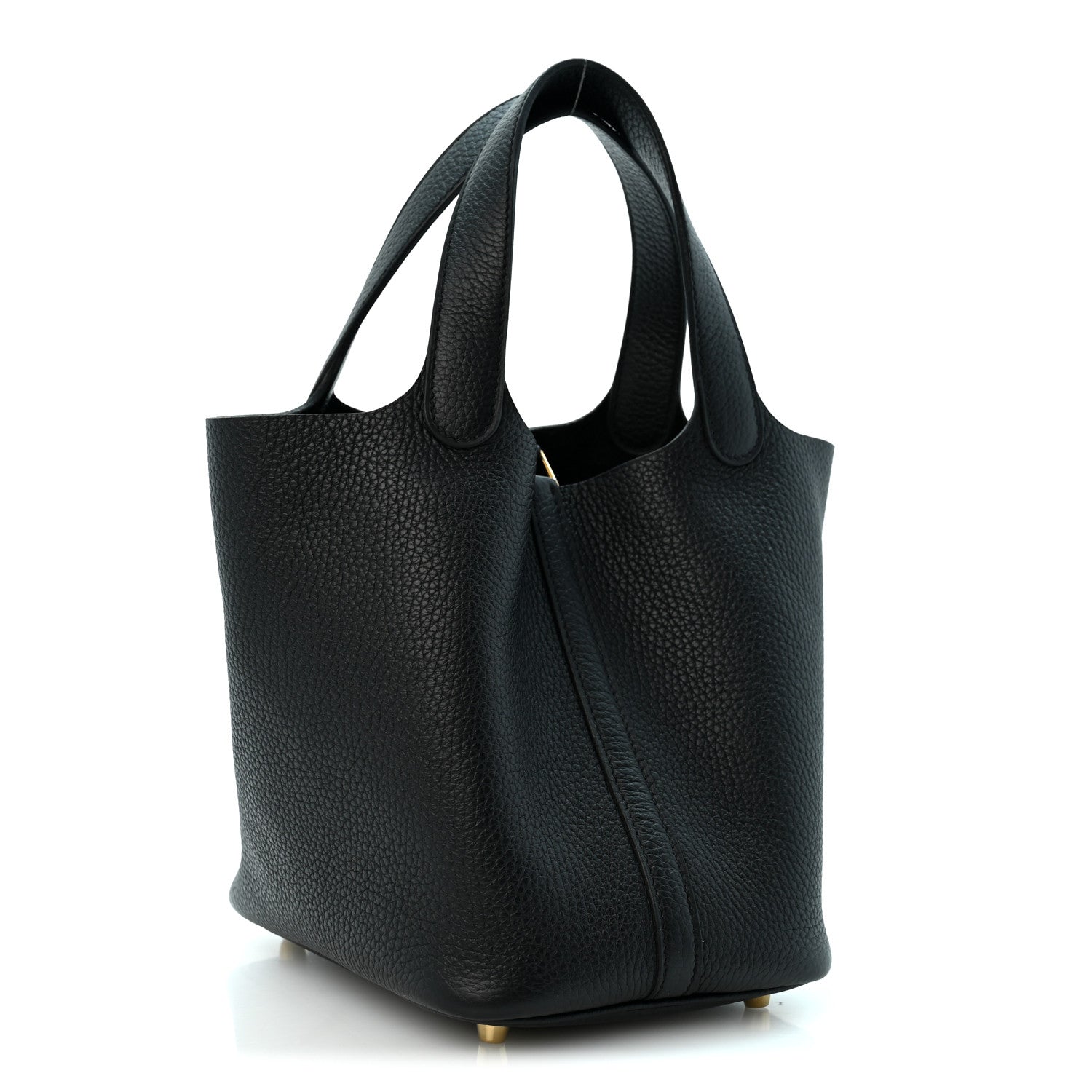 Hermes Taurillon Clemence Picotin Lock 18 PM Black 3 of 13