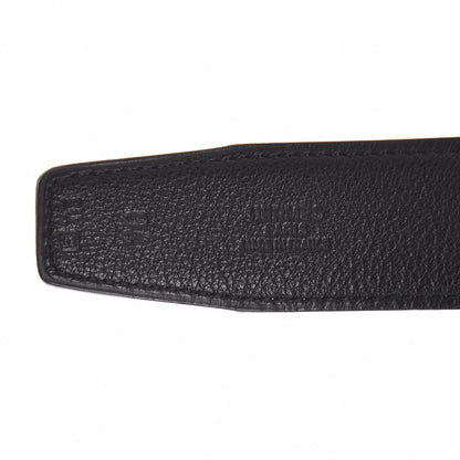 Hermes Swift Epsom 32mm Belt Strap 70 Black Bleu 5 of 7