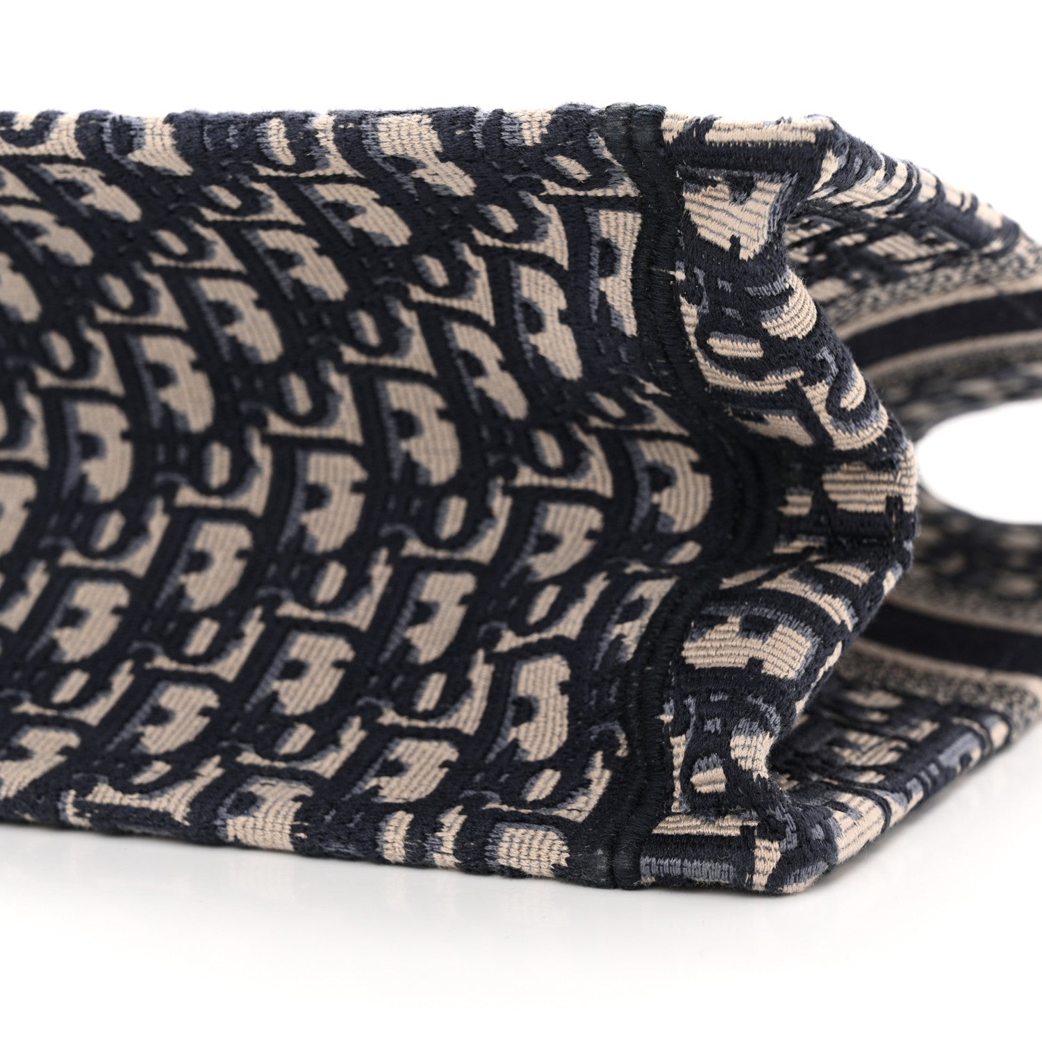 Christian Dior Oblique Medium Book Tote Blue Multicolor 10 of 11