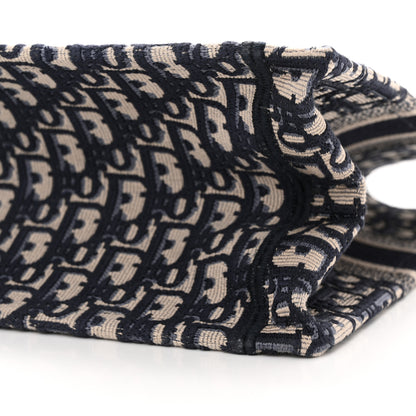 Christian Dior Oblique Medium Book Tote Blue Multicolor 10 of 11