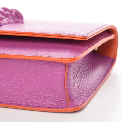 Versace Grained Calfskin Palazzo Chain Evening Bag Pink 8 of 8