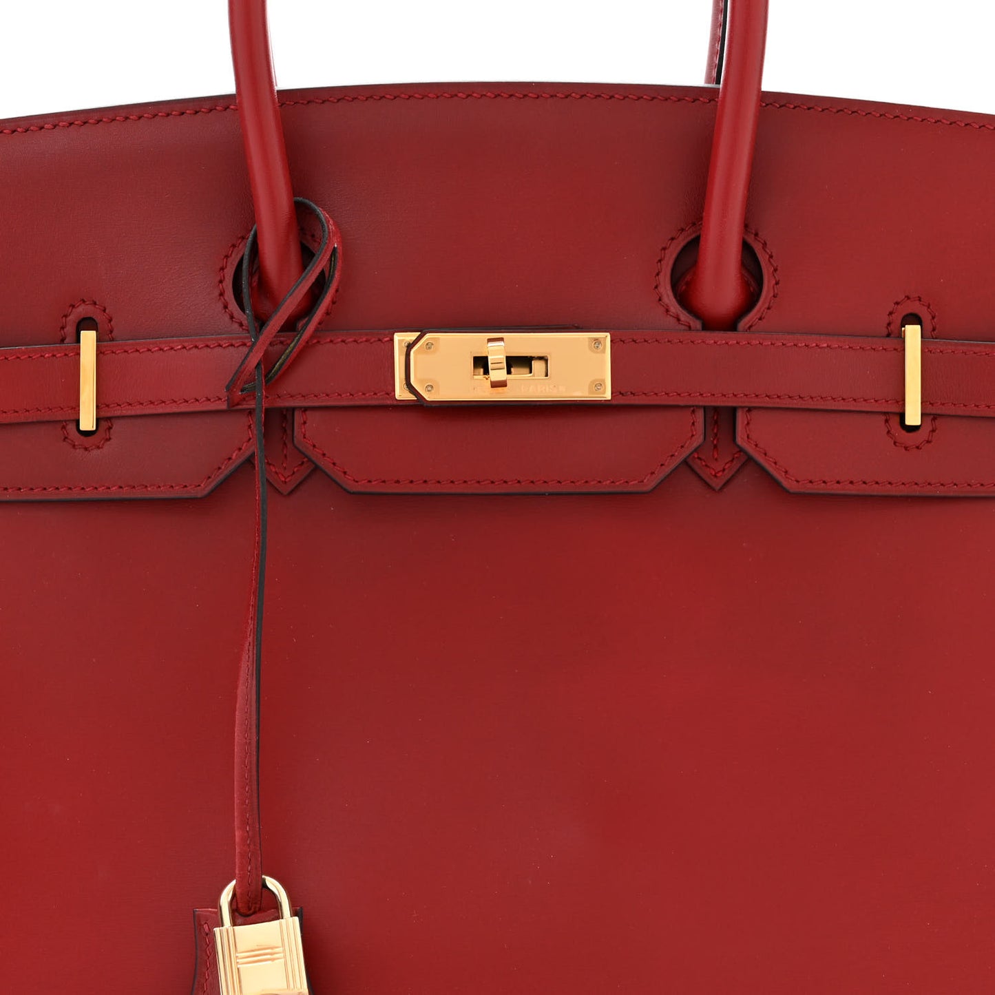 Box Birkin 35 Rouge H