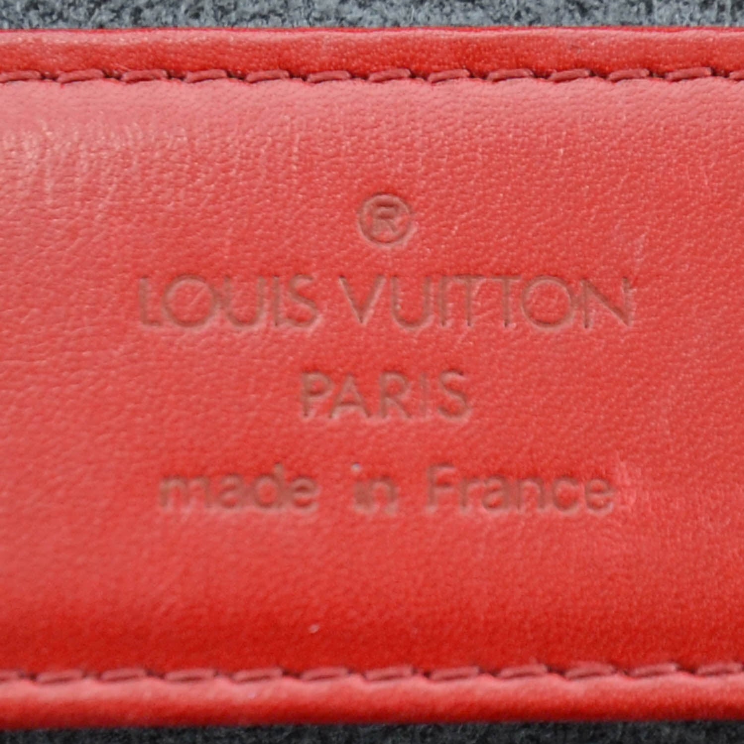 Louis Vuitton Epi Rouleau Bijoux Jewelry Roll Pouch Red 5 of 7