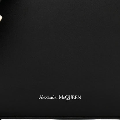 Alexander McQueen Grained Calfskin Box Shoulder Bag 16 Black 6 of 9