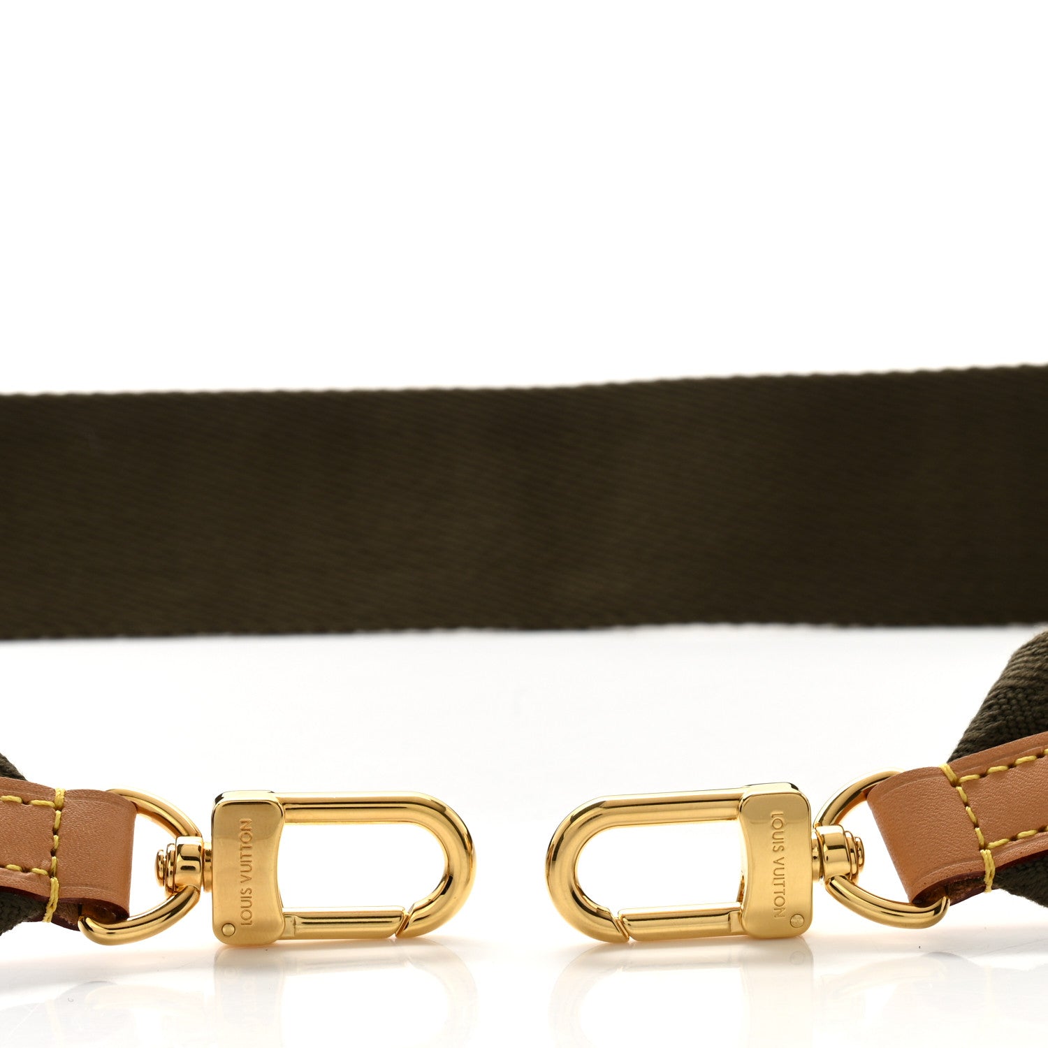 Louis Vuitton Nylon Coussin Shoulder Strap Khaki 3 of 4