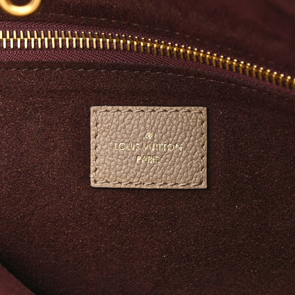 Louis Vuitton Empreinte Monogram Giant Neverfull MM Tourterelle 8 of 13